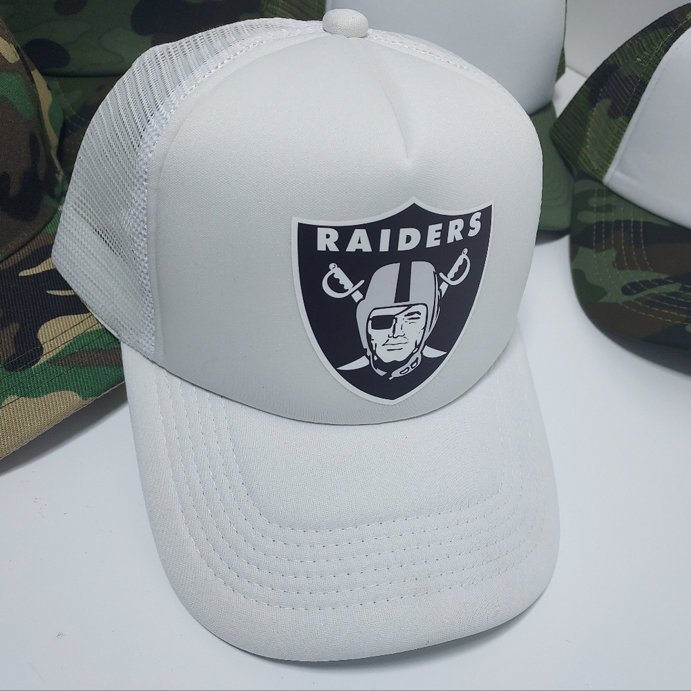 Raiders Baseball Hat Trucker Hat Meshback Snapback UNISEX
